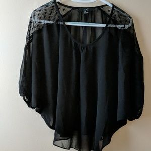 Forever 21 Black Blouse
